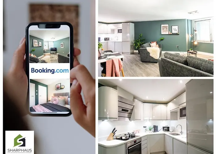 Light & Modern 2-Bed By The Beach - A Hidden Gem By Sharphaus Short Lets & Serviced Accommodation Management