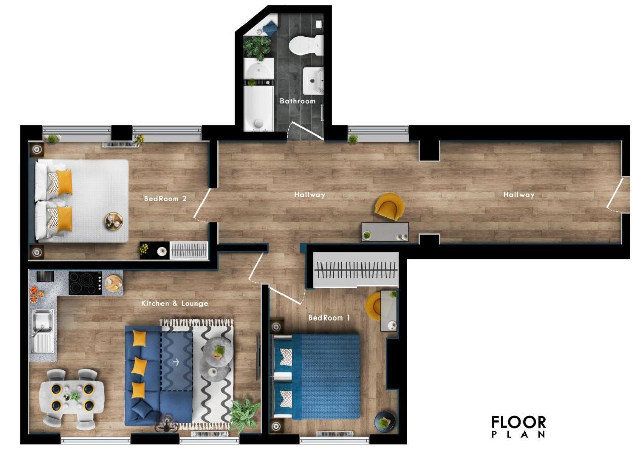 Luxury Hotel-Quality Stay In The Heart Of Brighton By Sharphaus Short Lets & Serviced Accommodation Management Apartment