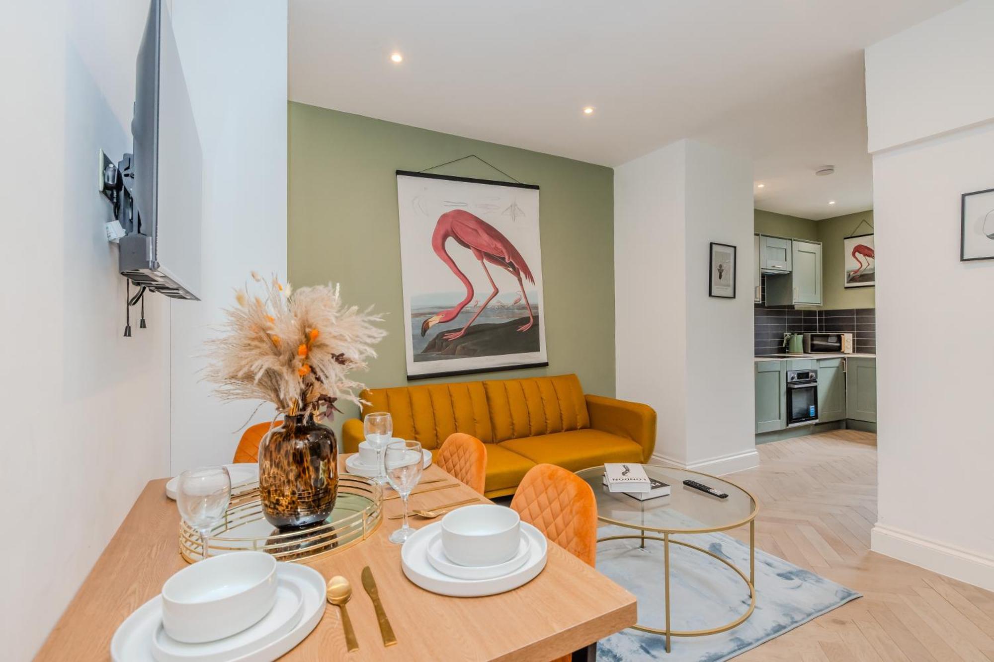 Apartment Modern 2 Bed Flat In Vibrant Kemptown *