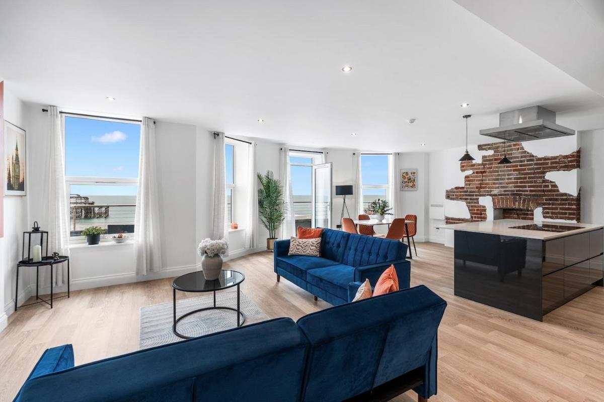 Kings Sea View - Sleeps 8 - Terrace * Brighton