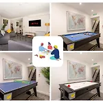 Bright And Spacious 2Br Maisonette Sleeps 8, Game Room, 5 Mins To Brighton Beach And City Centre