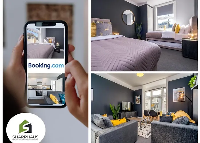 Cool & Comfortable Newly Refurbished Apartment By Sharphaus Short Lets & Serviced Accommodation Management