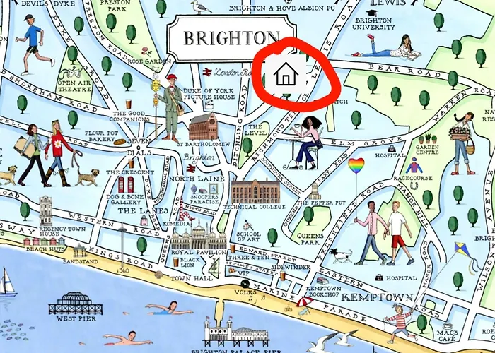 Great Entire 2 Bedroom - Central Brighton