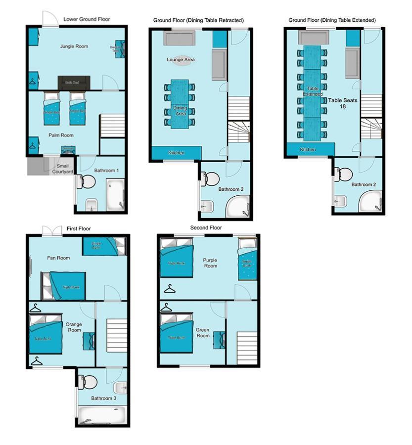 Chocolate Box - Central- By Brighton Holiday Lets Holiday home Brighton