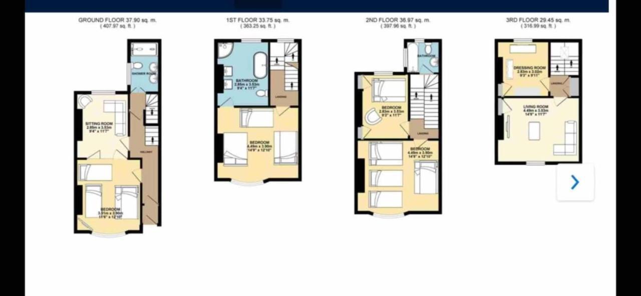 Large Townhouse Close To Pier Brighton