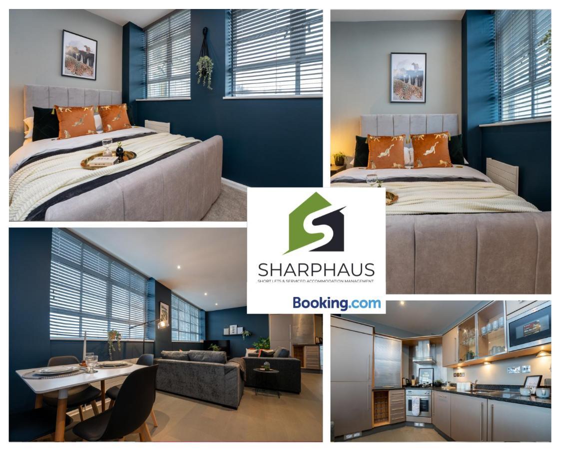 Apartment Sleek & Stylish 2-bed In The Heart Of By Sharphaus Short Lets & Serviced Management