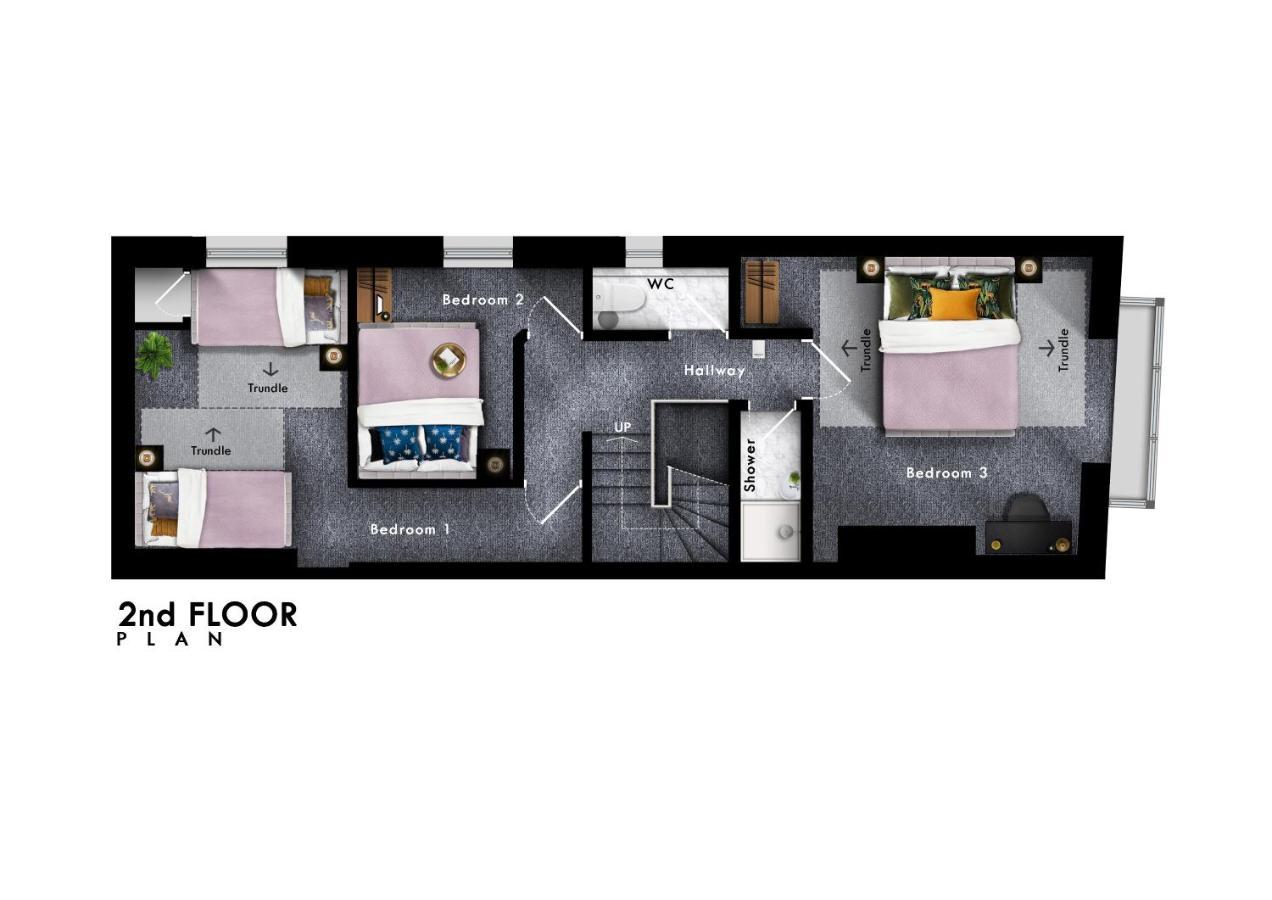 Cool & Comfortable Newly Refurbished Apartment By Sharphaus Short Lets & Serviced Accommodation Management Apartment