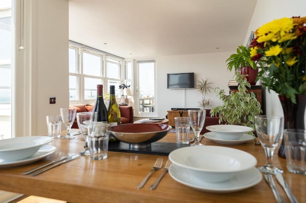 Seabrighton Penthouse With Private Sea View Roof Terraces Brighton