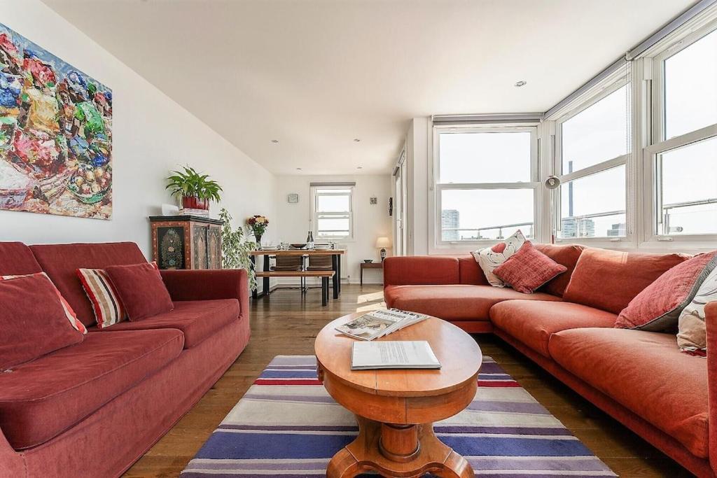 Seabrighton Penthouse With Private Sea View Roof Terraces Apartment Brighton