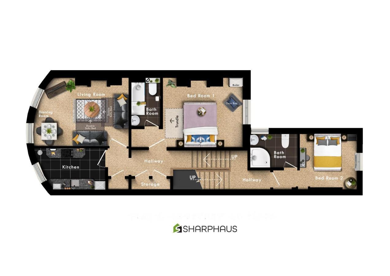 Characterful 2-bed Flat On A Quiet Tree-lined Road By Sharphaus Short Lets & Serviced Management Apartment Brighton