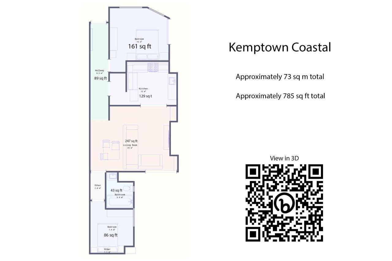 Kemptown Coastal By My Getaways *
