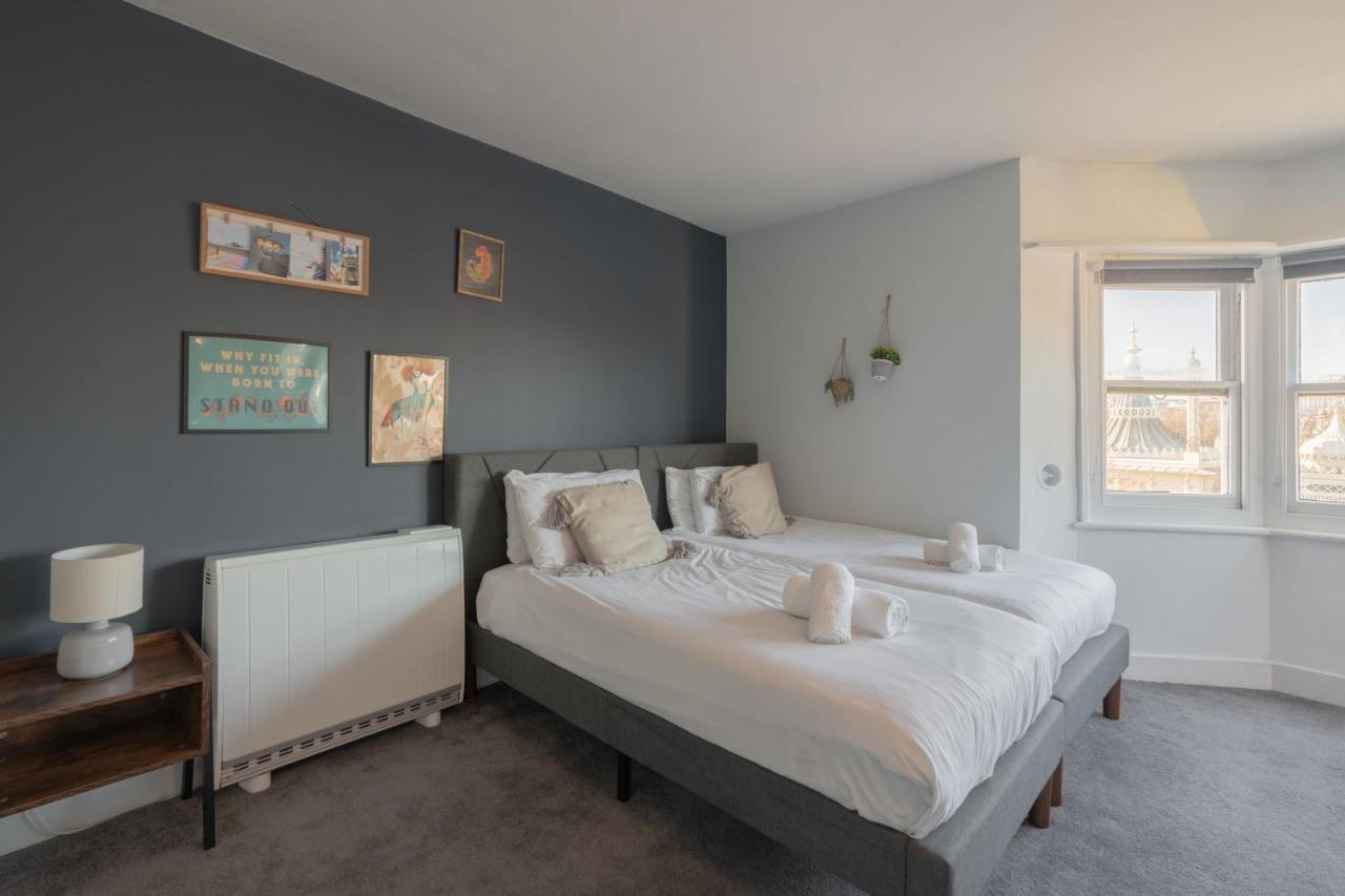 Apartment Large Apartment, Free Parking, Sleeps 10, For Contractors, Families Overlooking Royal Pavilion