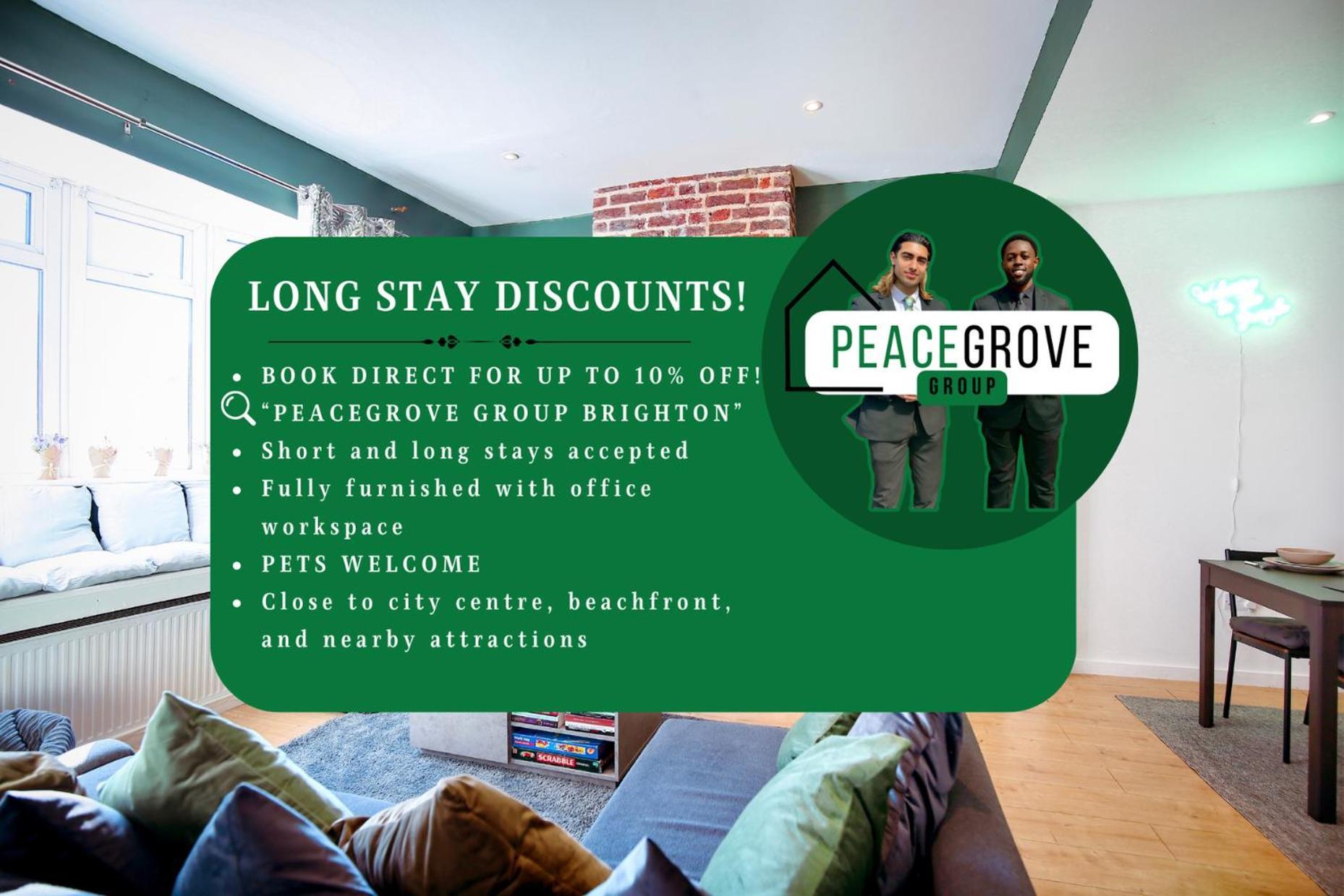 Three Bedroom House By Peacegrove Homes Short Lets & Serviced With Free Wifi & Pet Friendly