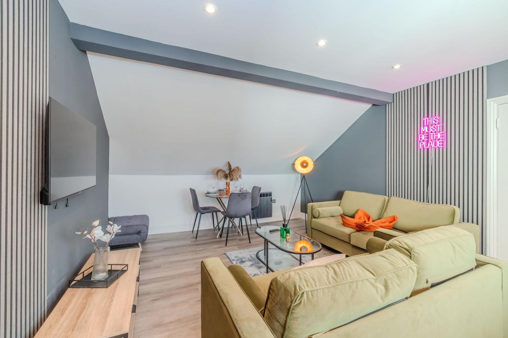 Luxe Living L 2-bedroom Flat With Free Parking Apartment Brighton