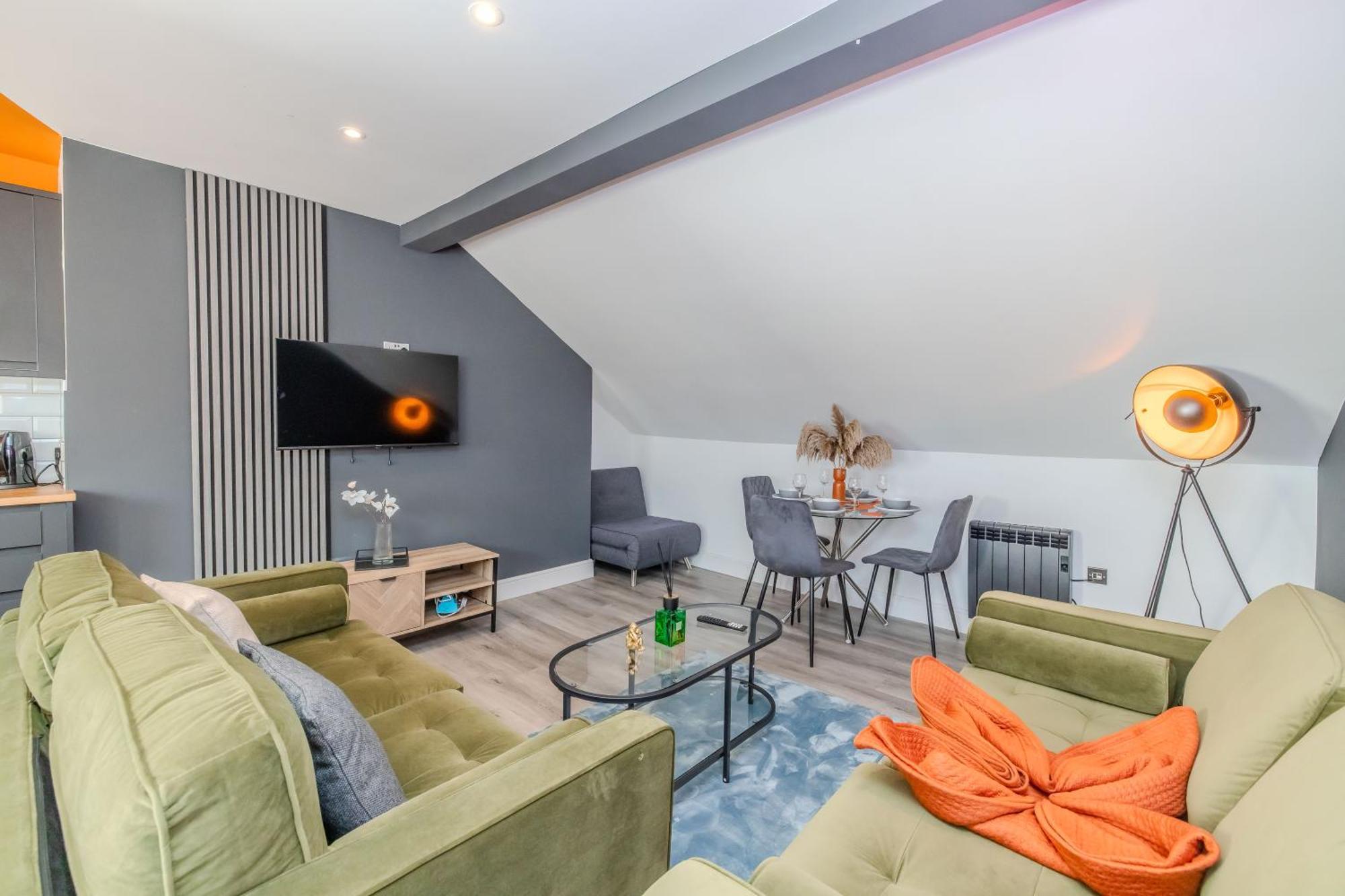 Apartment Luxe Living L 2-bedroom Flat With Free Parking *