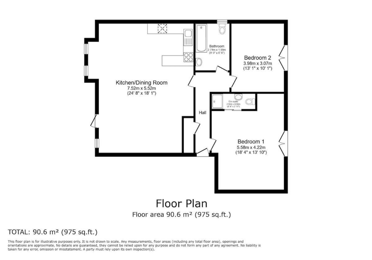 Spacious 2 Bed Flat In Close To Beach, Hospital, Racecourse & College * Brighton