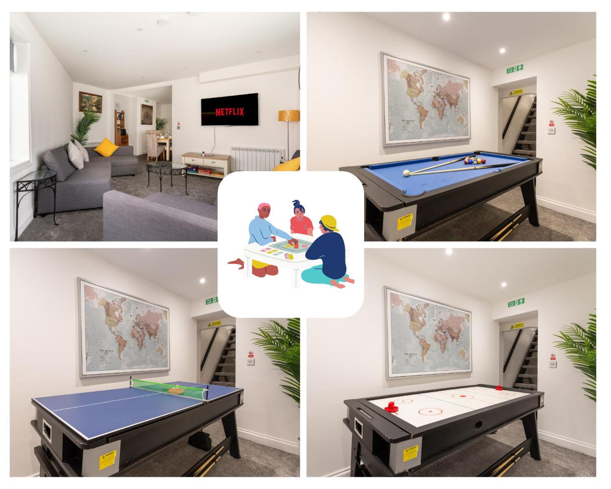 Bright And Spacious 2br Maisonette Sleeps 8, Game Room, 5 Mins To And Centre Holiday home Brighton