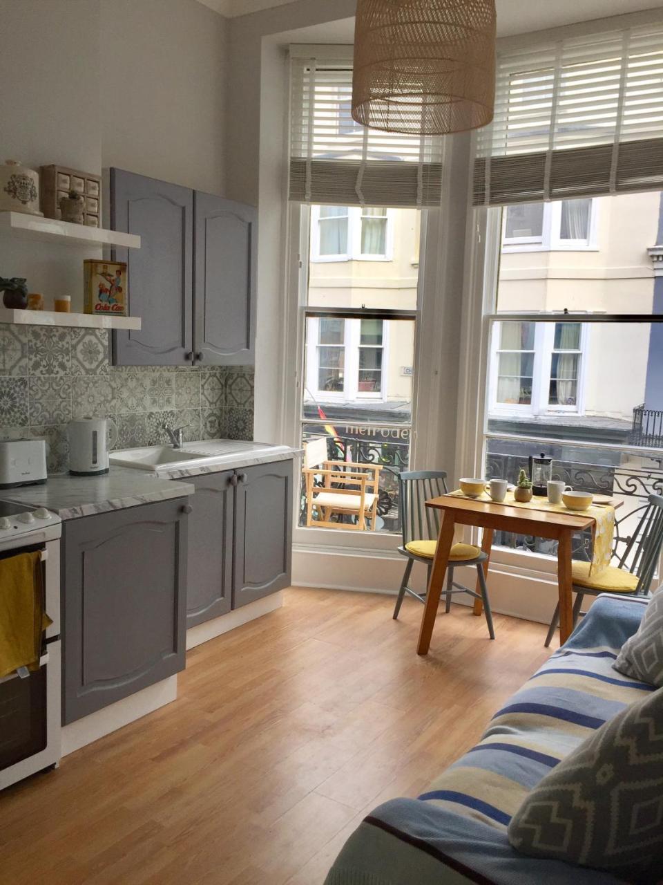 Striking Seaside One Bed Balcony Flat In *