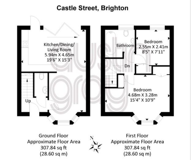 Castle Street - Central Townhouse, Up To 8 Guests