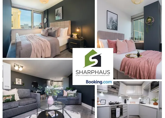 Cool & Comfy 2-Bed Between The City And The Beach By Sharphaus Short Lets & Serviced Accommodation Management