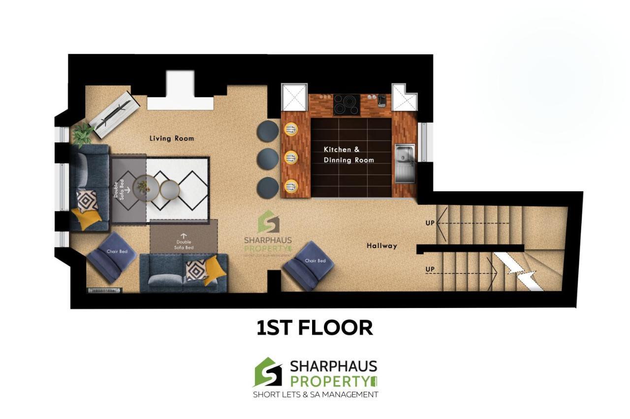 Charming Luxury 3bed In A Prime Location By Sharphaus Short Lets & Serviced Management Brighton