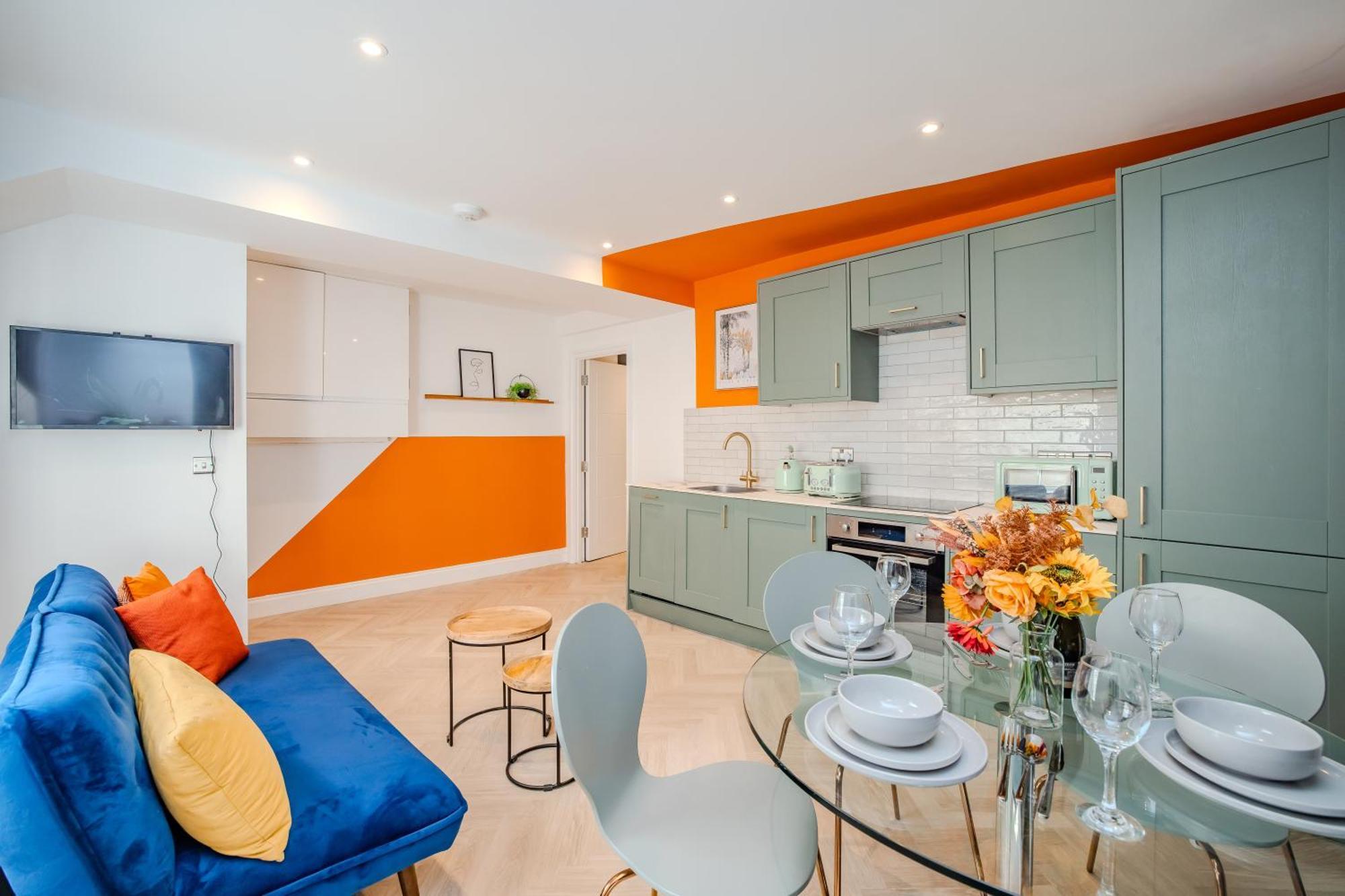 Apartment Comfort L 2-bedroom Flat With Extra Sleeping Options
