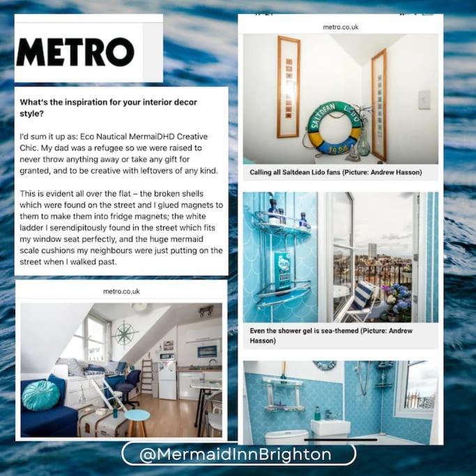 The Mermaid - Sea-view Balcony Apartment, As Seen In Bbc And Metro Apartment