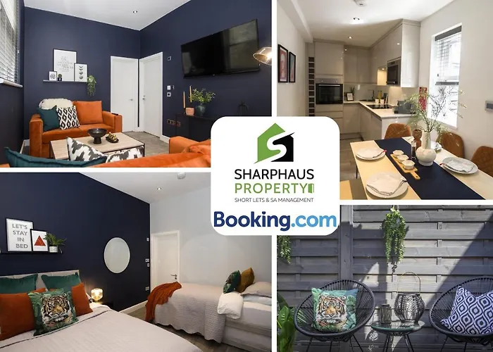 Hidden 2-Bed City Oasis With Courtyard Garden By Sharphaus Short Lets & Serviced Accommodation Management
