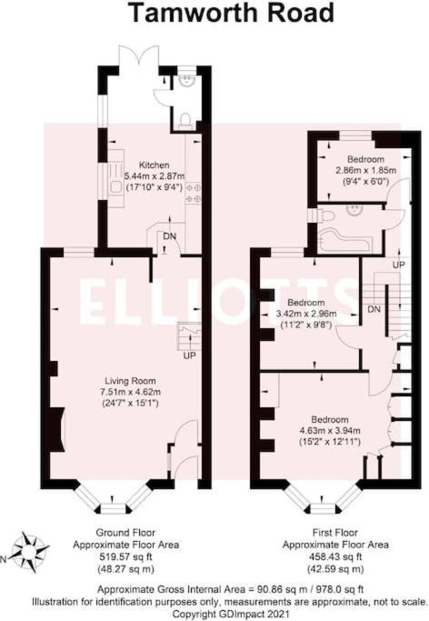 2 Bedroom House In * Brighton