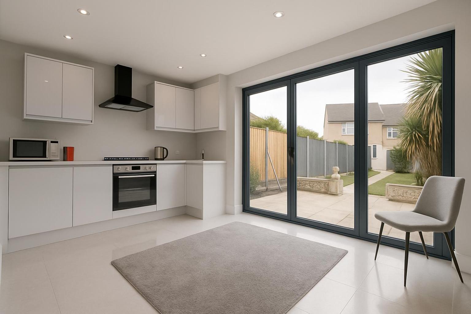 Beautiful Bright Three Bedroom House In And With Free Parking