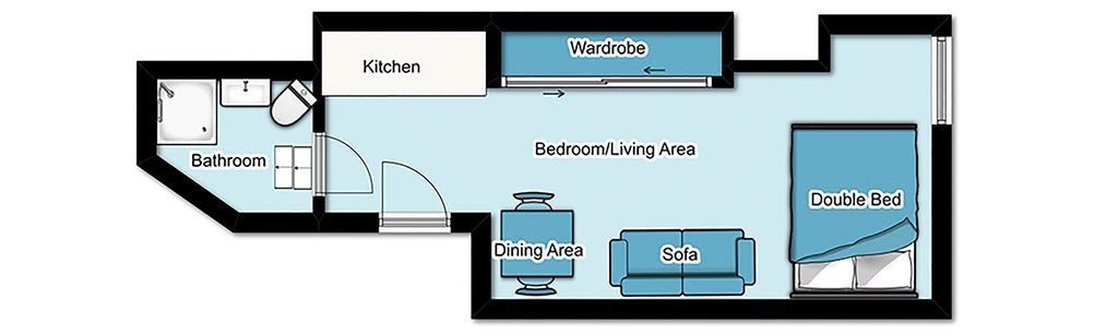 Cambridge Road Studio Apartment